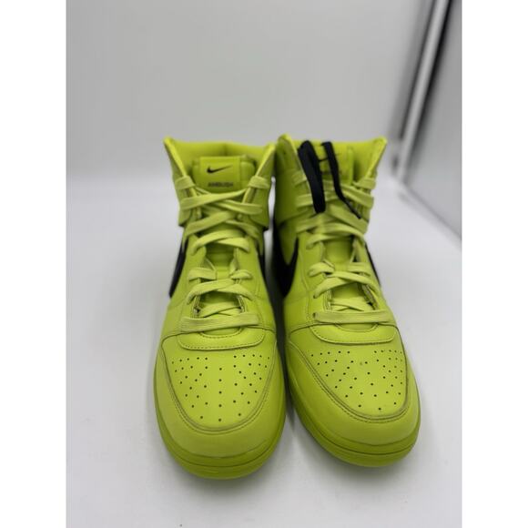 Size 11 - Nike AMBUSH x Dunk High Flash Lime - Picture 1 of 11